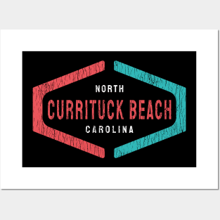 Currituck Beach, NC Summertime Vacationing Tag Signage Posters and Art